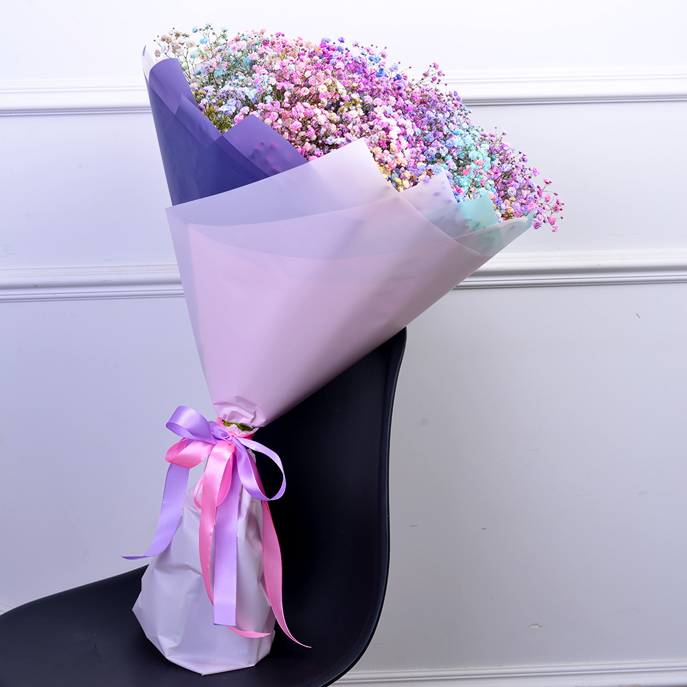 15 разноцветных гипсофил